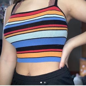 cropped tank top